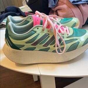 Adidas worn one time to gym. Women's Sneakers 7.5